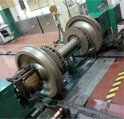 列車(chē)輪對(duì)檢修前自動(dòng)化清洗